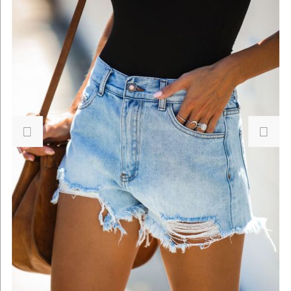 NWT Vici Jean Shorts